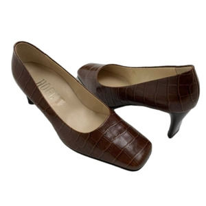 HOGL Crocodile  Caramel Heels